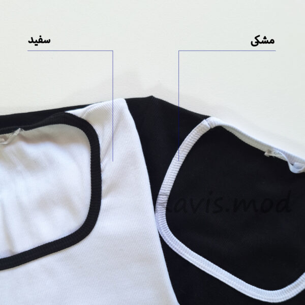 کراپ یقه خشتی