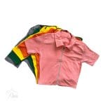 تیشرت کراپ جلو زیپ