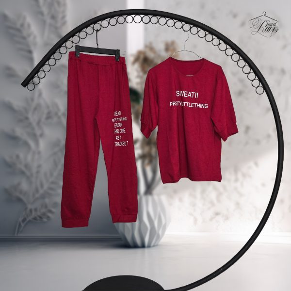 ست تیشرت و شلوار پنبه لاکرا 4 ست تیشرت و شلوار پنبه لاکرا