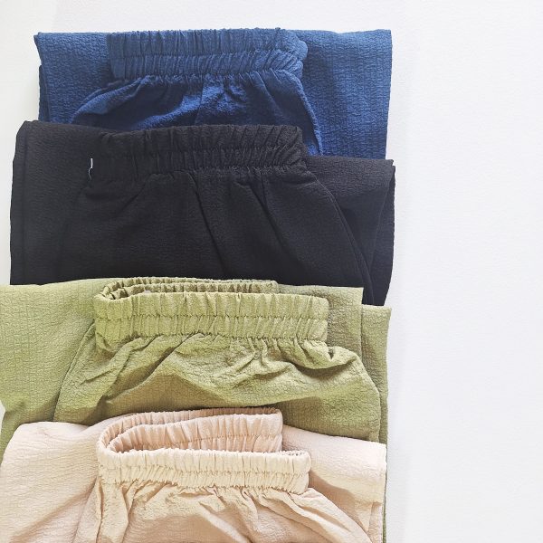 شلوار راسته کمر کش جاذبه 4 شلوار راسته کمر کش جاذبه